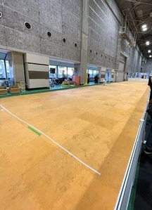 犬の運動会の会場