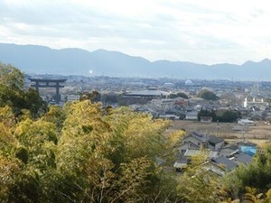 久延彦神社からの遠景2023年