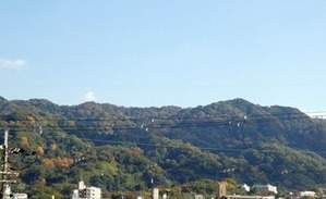 2022年11月16日の生駒山の景色