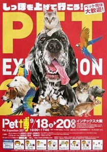 Pet博2021大阪のチラシ