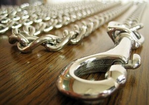 甲斐犬用にステンレス製係留用チェーンをリピート製作致しました 鎖屋兄弟の奮闘記