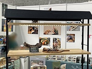 ジビエのシカのお肉のブース