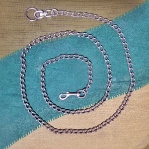 ボーダーコリー用に作成したステンレス製係留用チェーン