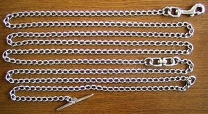 リフォーム加工した係留用チェーン