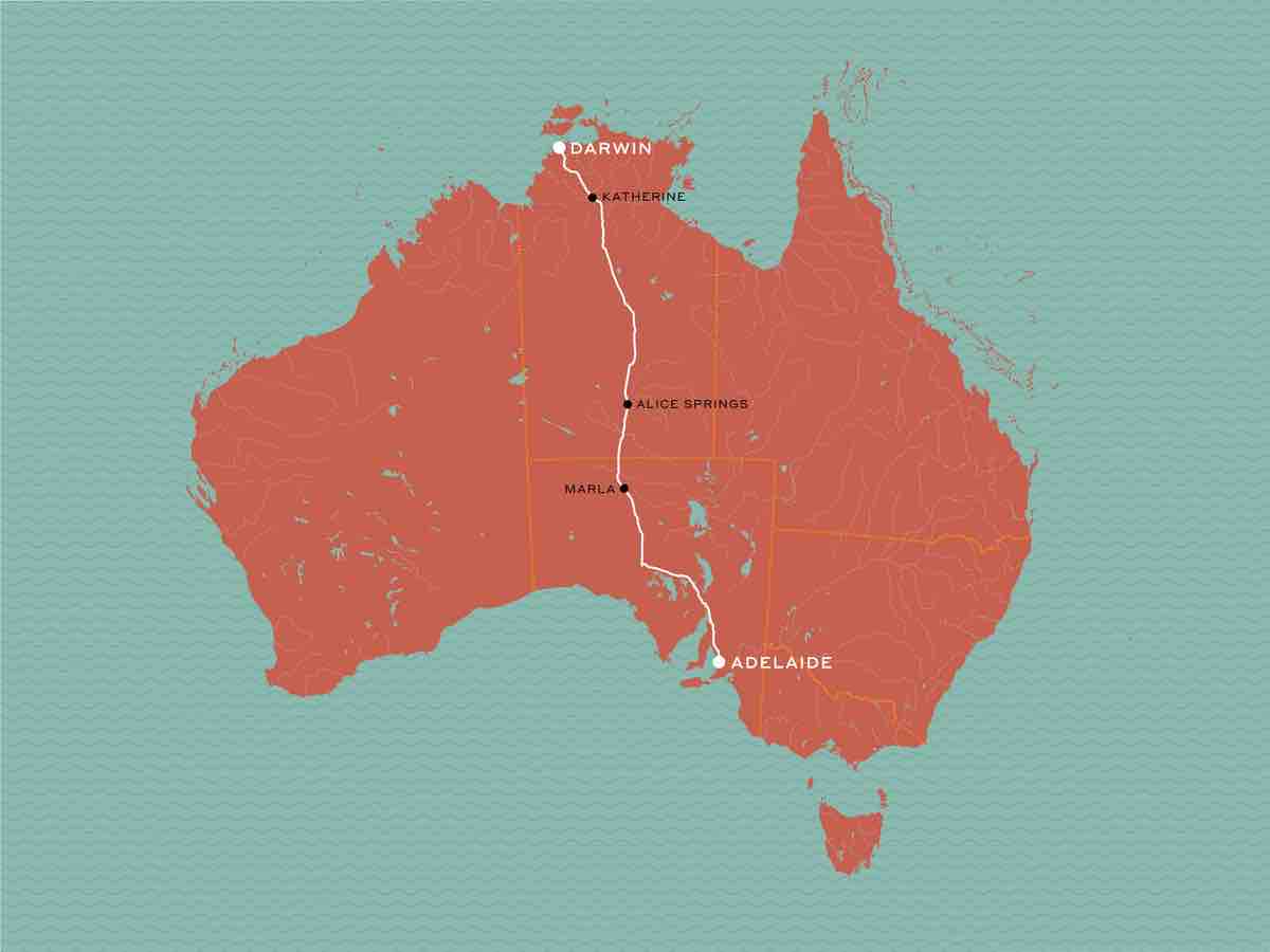 オーストラリア 将来の旅プラン 縦断鉄道the Ghan 酔う子のユーラシア大陸お散歩ログ