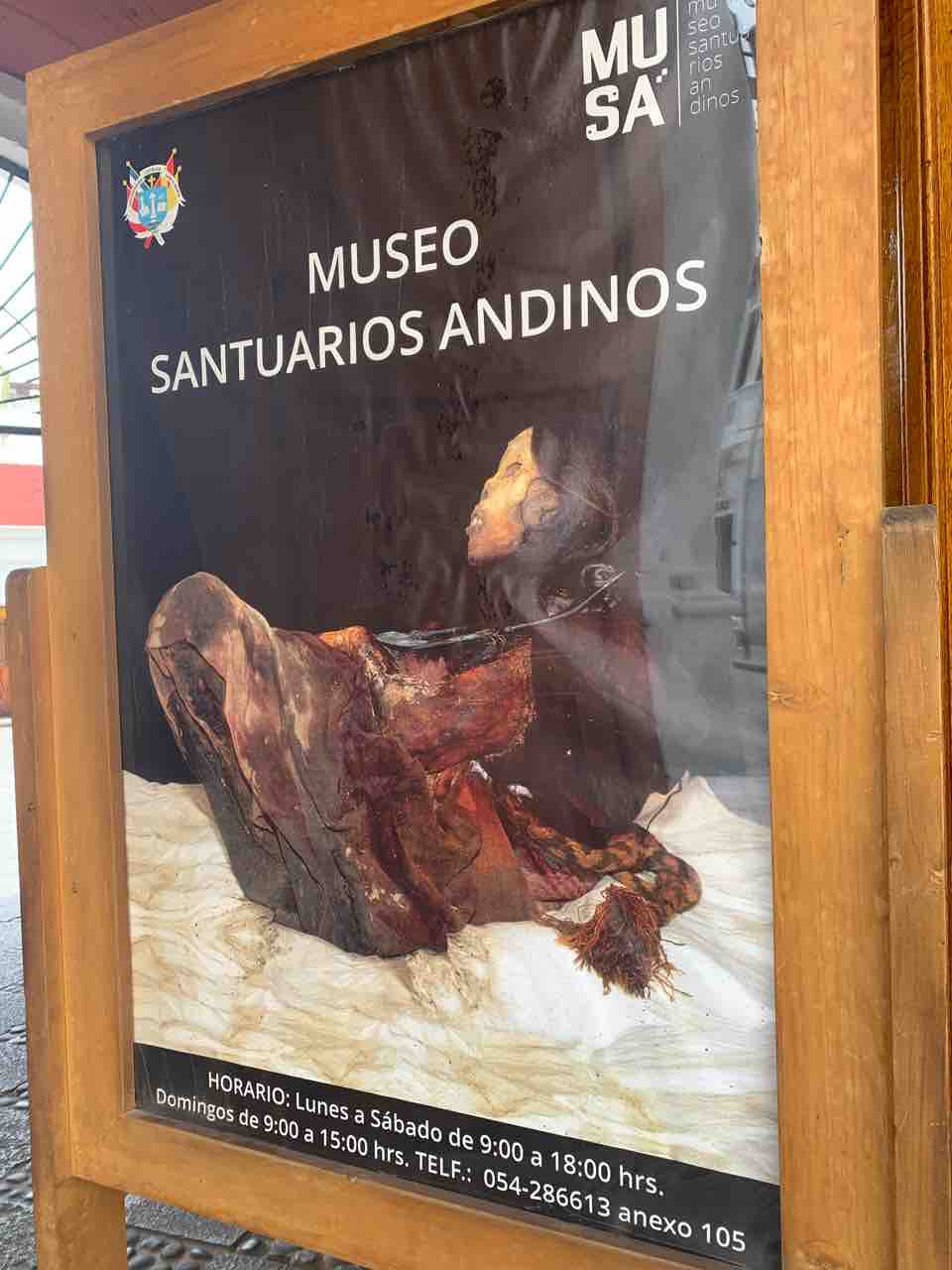 ペルー アンデス聖地博物館でフアニータに会う 酔う子のユーラシア大陸お散歩ログ