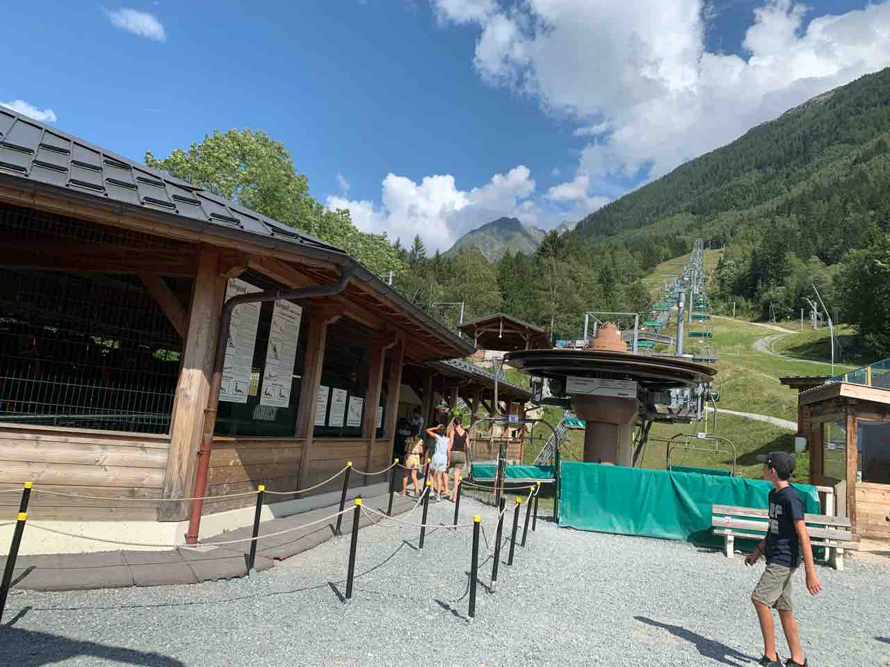 フランス シャモニーのb級遊園地 Domaine Des Planards 酔う子のユーラシア大陸お散歩ログ