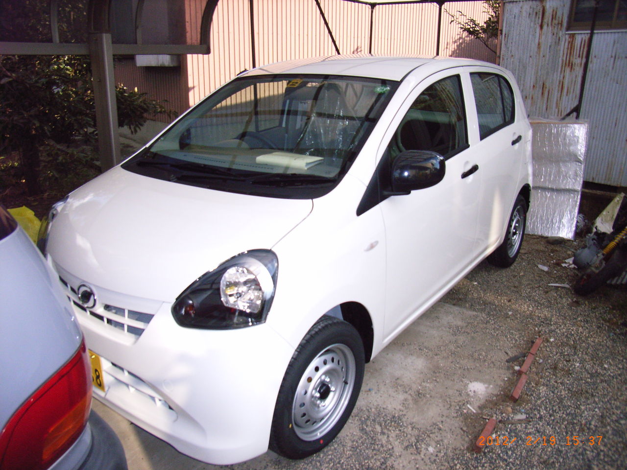 ミライースの改造１ カタナを友に受験を頑張る