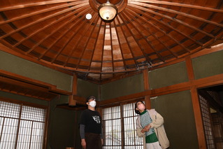 山崎邸天井