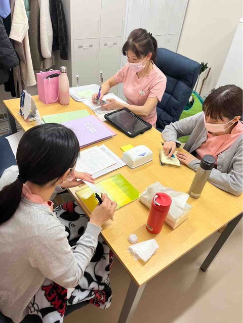 3月受付ミーティング