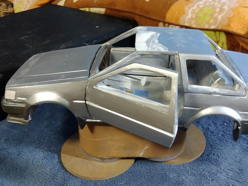 ハチの青春(自作) 頭文字D（AE86トレノ）の制作 その1 フィギュア制作とキット確認