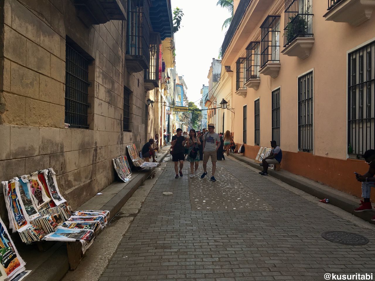 18 7 10キューバ1日目 ハバナ ３ La Bodeguita Del Medio 5 Sentidos プンタ要塞 マレコン通り 薬人 ときどき 旅人 次の休みはどこ行こう
