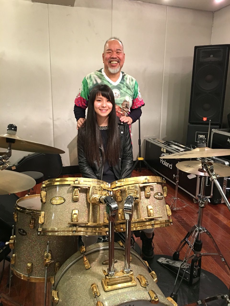 つのだひろさんのスタジオに くーちゃんのhappy Diary