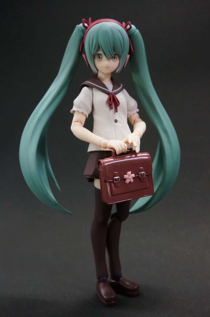 グッスマくじ 初音ミク 2014 Spring Ver. B賞 figma 初音ミク セーラー服Ver.（プライズ） 9jupf8b figma 初音ミク セーラー服 ver. : Trash Box