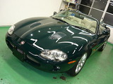 ジャガー XKR G’zoxリアルガラスコートツヤプラス施工