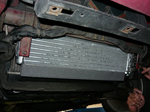 マツダ FC3S オイルクーラー交換 : RAPTの日々