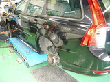 ボルボ V50 タイヤ交換