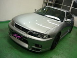 ニッサン 33GT-R ボディガラスコーティング施工