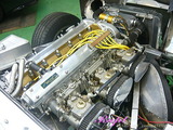 ジャガー Eタイプ エンジンルームクリーニング