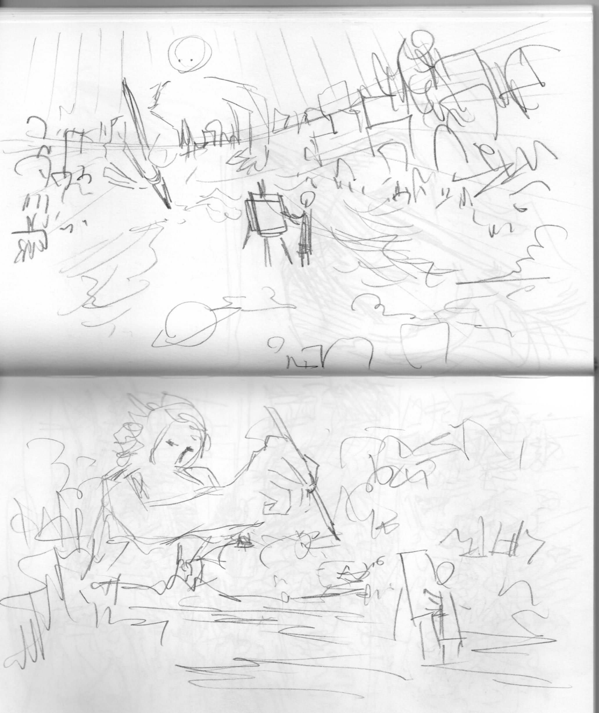 空を想う絵描きの物語 空想絵画物語 空を想う絵描きの物語 空想絵画物語