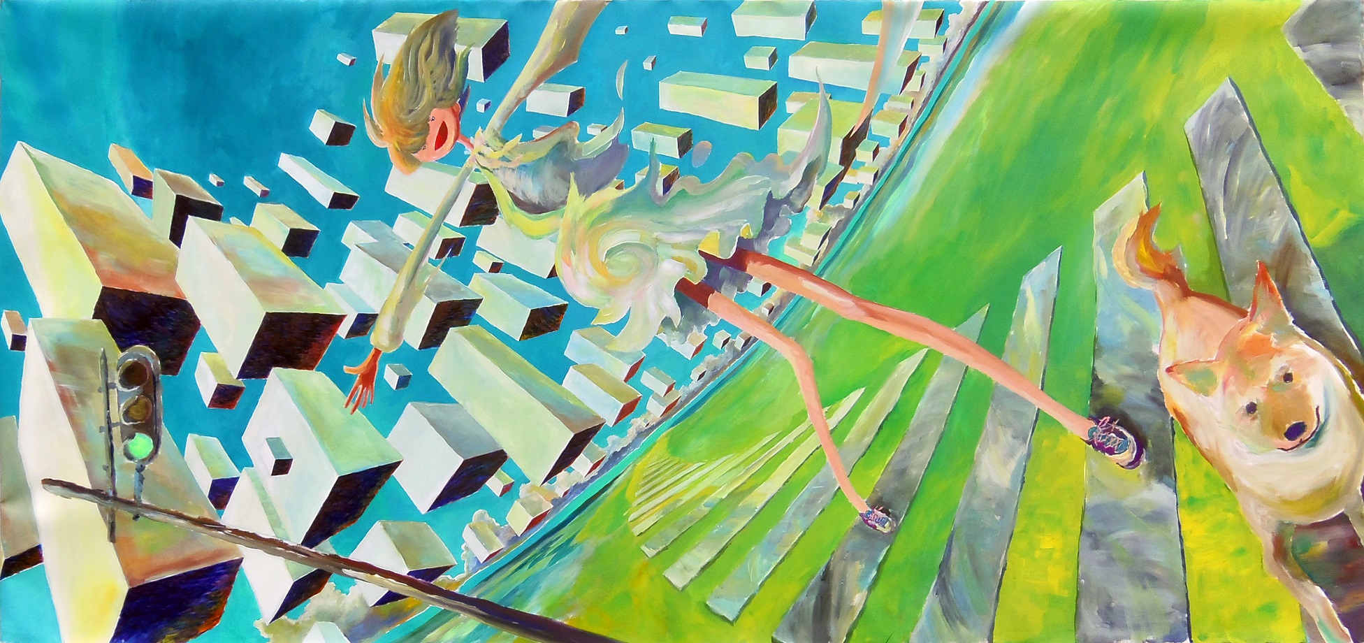 5月の疾風ガール 空想絵画物語 5月の疾風ガール 空想絵画物語