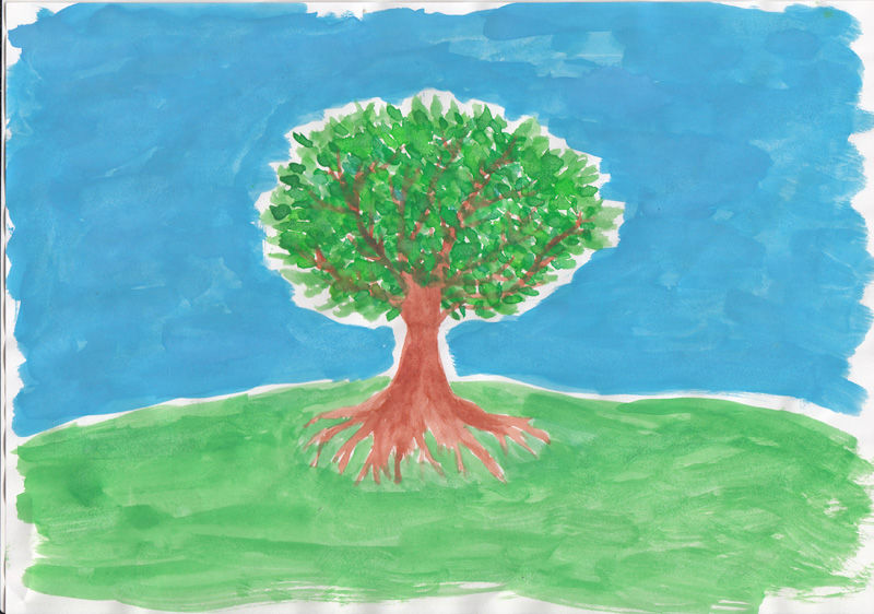 イラスト的な何か1 私の世界の始まり イラスト的な何か1 私の世界の始まり