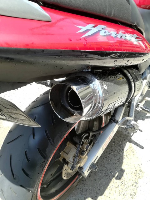 ホーネット250 WR'Sマフラー 自動車、オートバイ オートバイ