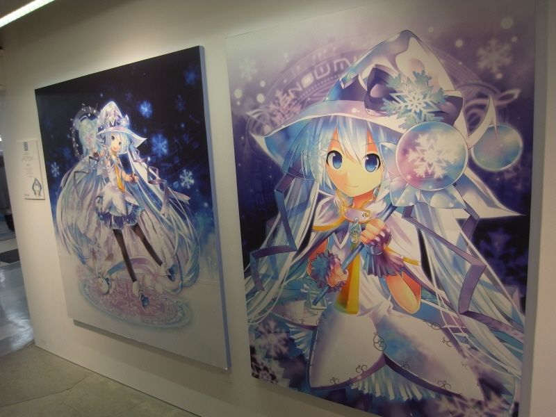 Snow Miku 東京展に行ってきました しみずに乗って Travel To My Destination