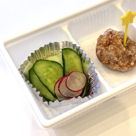 うどんスープで浅漬け