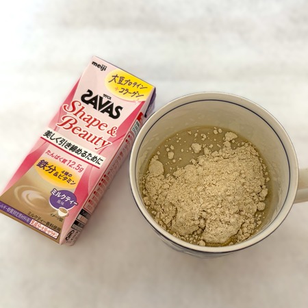 オートミールファインとプロテイン1