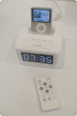 ALARM CLOCK RADIO for iPod 3