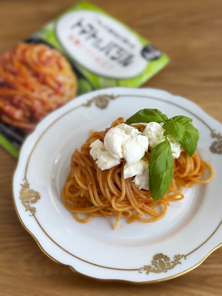 トマバジでパスタ