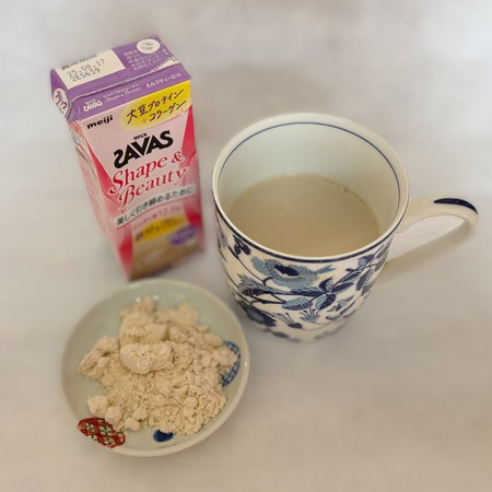 オートミールファインとプロテイン