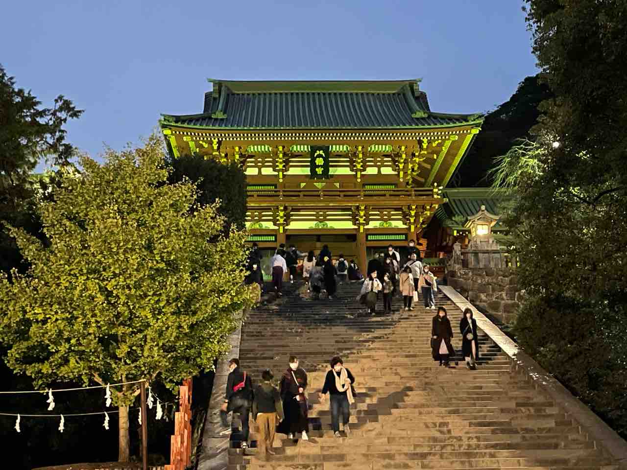 鎌倉 鶴岡八幡宮 : 神奈川の風景