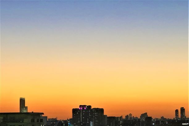秋の夕焼け 溶接 メテックス吉川pの えぶりでい 秋の夕焼け 溶接 メテックス吉川pの えぶりでい