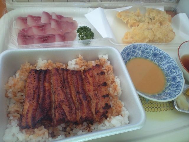 療養中の 丸一 のうな重 鯉のあらい 鯉の天ぷら 加須柳生 Umerakko S Private Diary