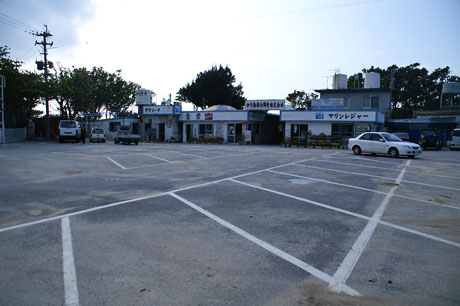 伊計島ビーチ駐車場