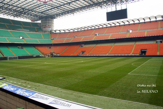 Stadio San Siro Milano スタジアムの裏側へ 漢 オトコ の粋