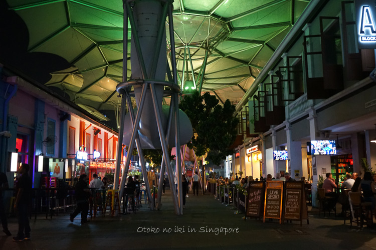 バスクの帰りにシンガポールへ 漢 オトコ の粋