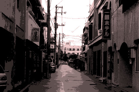 近所白黒