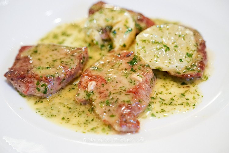 カナダビーフをオステリア ルッカで 漢 オトコ の粋