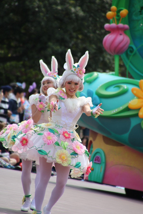 4 1 ヒッピティホッピティスプリングタイム 彡 キャサp 舞浜下町散歩