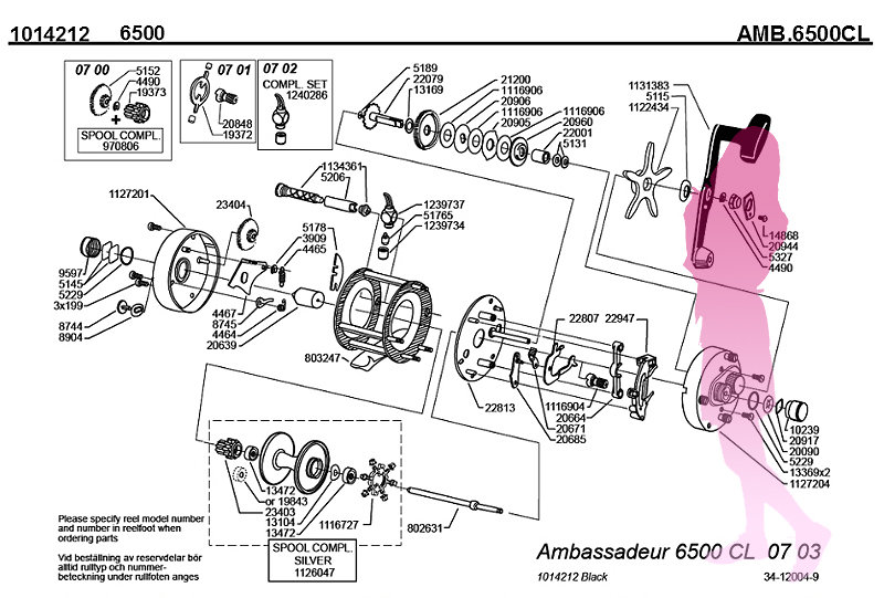 Abu Ambassadeur 6500cl Big Game Collection 1997 New I Love Abu アブのリールが大好き Abu Ambassadeur 6500cl Big Game Collection 1997 New I Love Abu アブのリールが大好き