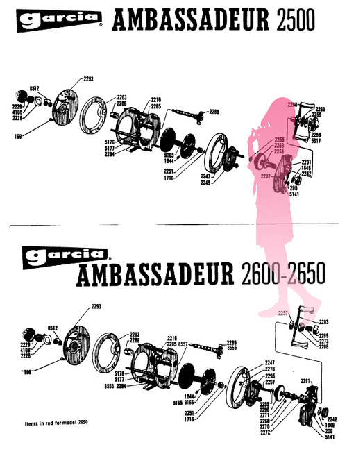 ABU 2500 & 2600 schematics