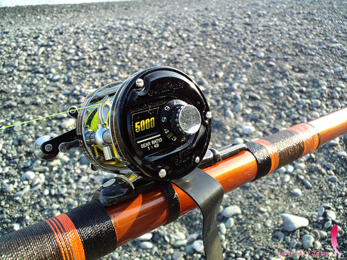 DAIWA PS サーフパワーH 390 ダイワの投げ竿♪