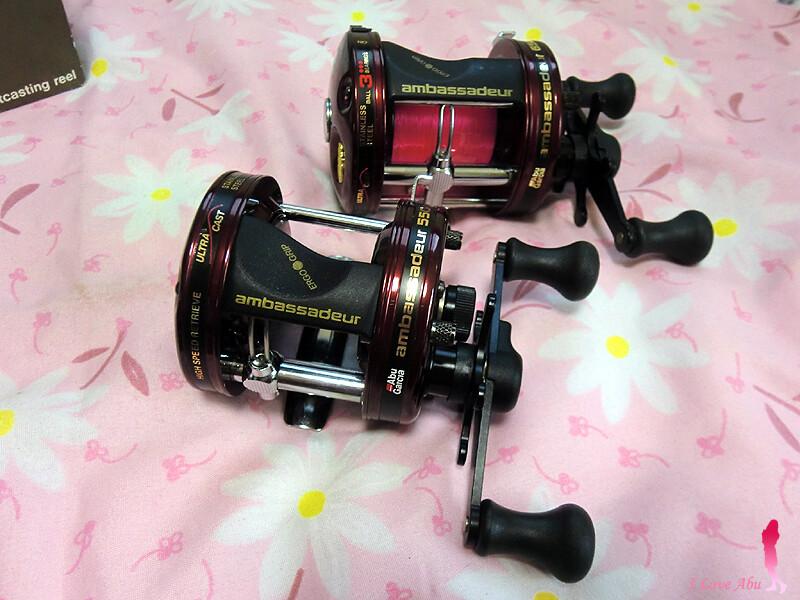 アブ アンバサダー 6500c3 2speed バーガンディ アブガルシア