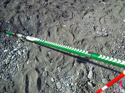 オリムピック バージニアV オールド投げ竿 ごみ竿♪
