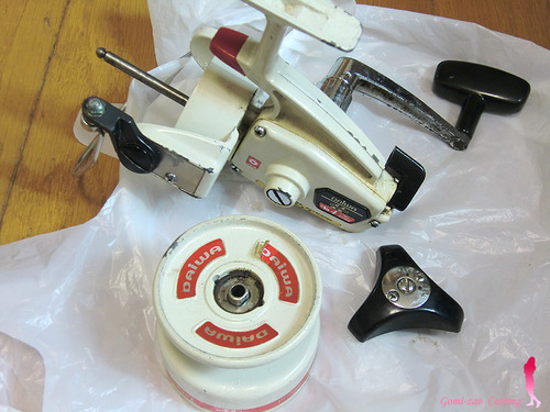 ダイワ イレブン NO4 スピニングリール オールド