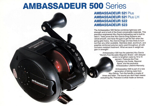 ABU ambassadeur 500seriesTightLines