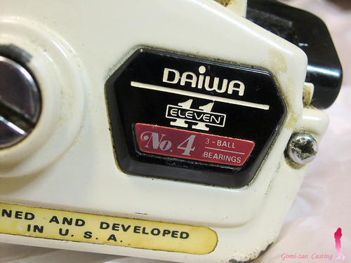 ダイワ イレブン NO4 スピニングリール オールド
